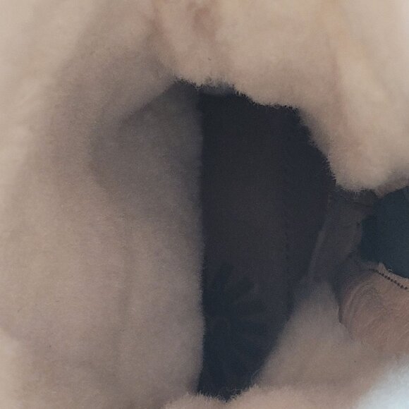 UGG Women’s Rosen Black Leather Tall Zip Up Boots S/N1008210 US Size 6 - Picture 8 of 12